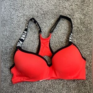 VS Pink Padded Sports Bra